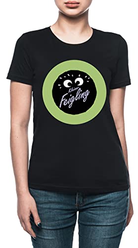 Feigling Breweries Damen T-Shirt Schwarz von Vendax