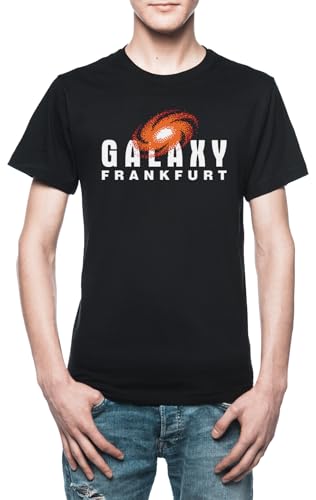 Frankfurt Galaxy Herren T-Shirt Schwarz von Vendax