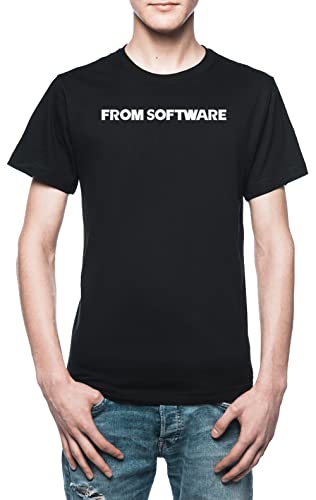 Fromsoftware Herren T-Shirt Schwarz von Vendax