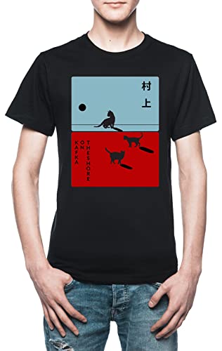 Haruki Murakami - Kafka On The Shore Herren T-Shirt Schwarz von Vendax