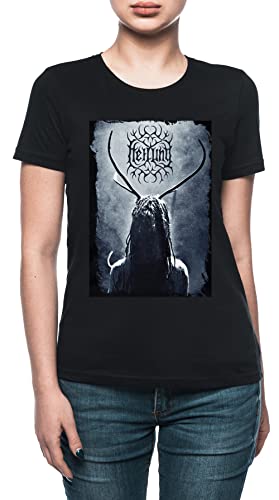 Heilung Mens Life Damen T-Shirt Schwarz von Vendax