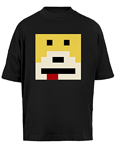 Herr Oizo - Eben Eric - Nass Unisex Baggy T-Shirt Kurze Ärmel Herren Schwarz Short Sleeves Black von Vendax