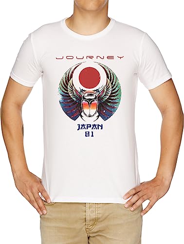 Journey 81 Herren T-Shirt Weiß von Vendax