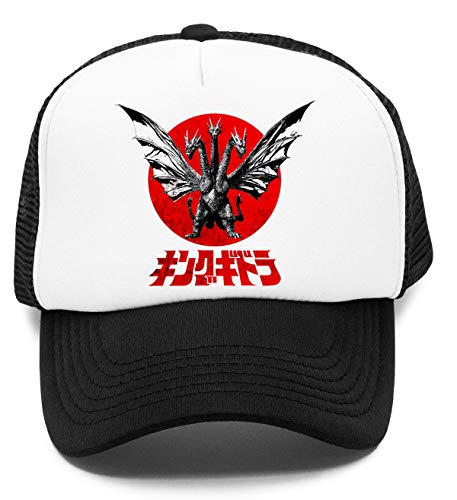 König Ghidorah - König Ghidorah Kinder Kappe Baseball Rapper Cap von Vendax