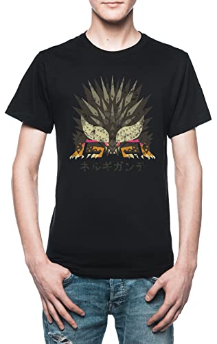 Monster Hunter World Nergigante-Kanji-Symbol Herren T-Shirt Schwarz von Vendax