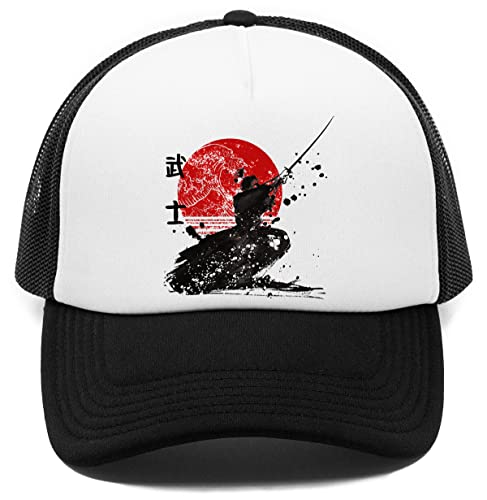 Samurai Der Geist Kinder Kappe Baseball Rapper Cap von Vendax