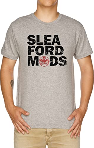 Sleaford Mods Herren T-Shirt Grau von Vendax