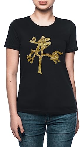 The Joshua Tree- U2 Damen T-Shirt Schwarz von Vendax