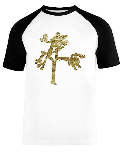 The Joshua Tree- U2 Unisex Baseball T-Shirt Kurze Ärmel Herren Damen Weiß Schwarz von Vendax