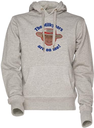 The Milkybar Kid - The Milkybars Are On Me Unisex Herren Damen Kapuzenpullover Sweatshirt Grau Men's Women's Hoodie Grey von Vendax
