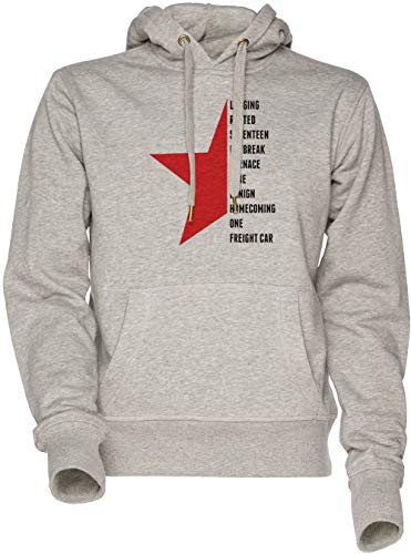 Vendax Bereit zu Comply Unisex Herren Damen Kapuzenpullover Sweatshirt Grau Men's Women's Hoodie Grey von Vendax