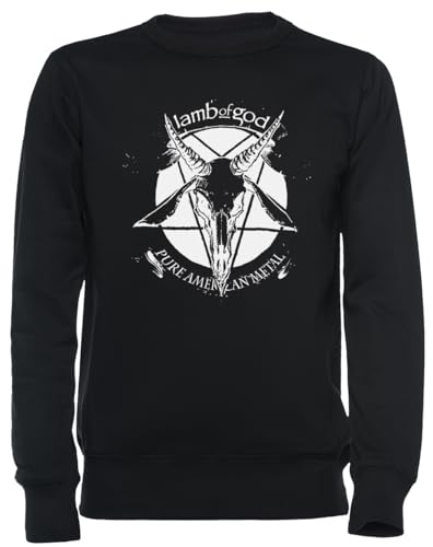 Vendax Best Logo Metal Rock Band Lamb of God Gajiumr Unisex Sweatshirt Schwarz von Vendax