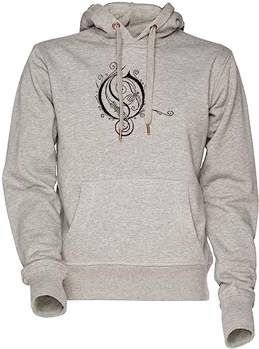 Das Beste Aus Opeth-Logo Unisex Herren Damen Kapuzenpullover Sweatshirt Grau Men's Women's Hoodie Grey von Vendax