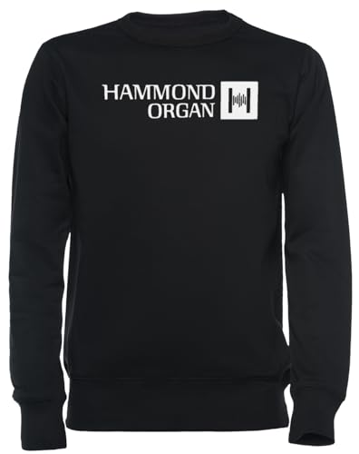 Vendax Hammond Organ Logo Unisex Sweatshirt Schwarzy von Vendax