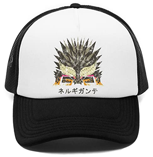 Vendax Monster Hunter World Nergigante-Kanji-Symbol Kappe Baseball Rapper Cap von Bhgytec