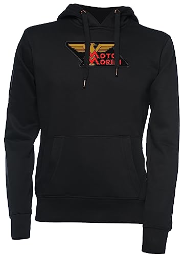 Vendax Moto Morini Itlalian Racing Unisex Kapuzenpullover Schwarz von Vendax