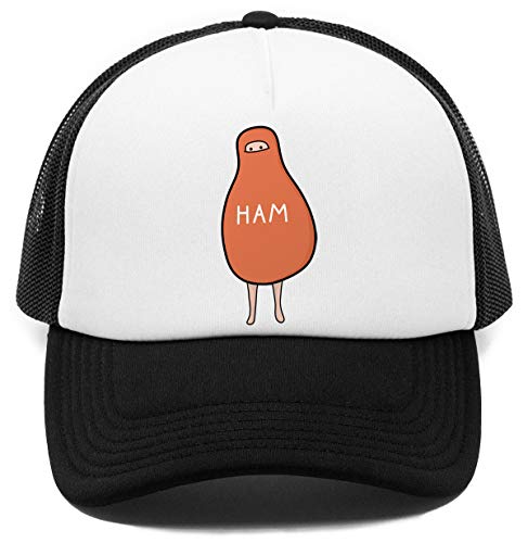 Vendax Schinken Zu Töten EIN Spottdrossel Buchstäblich Erkunden Schinken Halloween Kostüm Kappe Baseball Rapper Cap von Vendax