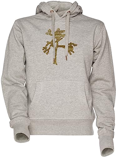 Vendax The Joshua Tree- U2 Unisex Herren Damen Kapuzenpullover Sweatshirt Grau Men's Women's Hoodie Grey von Vendax