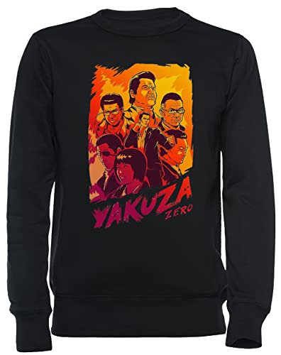 Yakuza Zero Unisex Sweatshirt Schwarz von Vendax