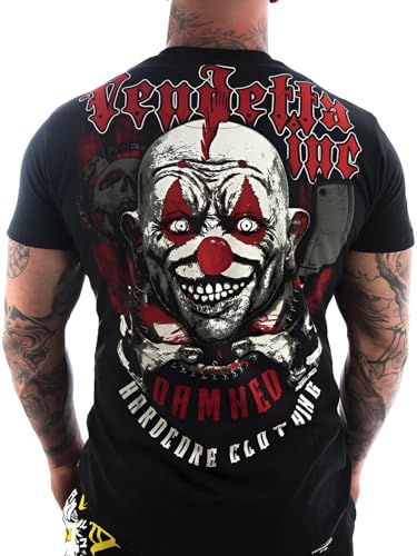 Vendetta Inc. Damend Shirt schwarz Tattoo Streetwear Herren Casual Tshirt (L) von Vendetta Inc.