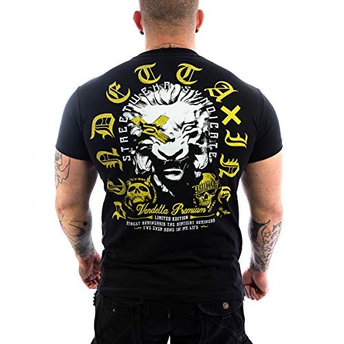 Vendetta Inc. Herren - Männer T Shirt Syndicate schwarz Streetwear (XXL) von Vendetta Inc.