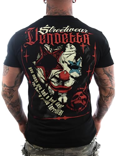 Vendetta Inc. Herren Rundhals Kurzarm Shirt Bad Day schwarz Club,Freizeit,Sport T-Shirt (L) von Vendetta Inc.