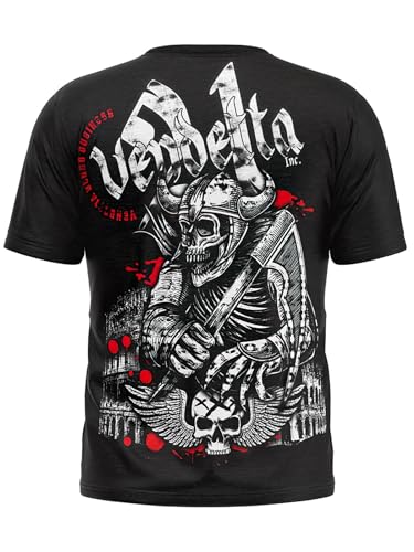 Vendetta Inc. Herren Shirt schwarz Sport,Freizeit T Shirt Glory 1115 (XL, x_l) von Vendetta Inc.