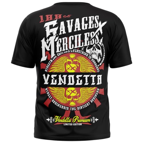 Vendetta Inc. Männer Shirt Savages schwarz VD-1117 (3XL) von Vendetta Inc.