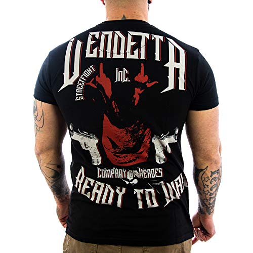 Vendetta Inc. Ready to War Herren Männer Shirt 1080 (M) von Vendetta Inc.