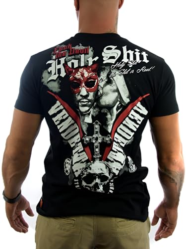 Vendetta Inc. Shirt Angels and Devils 1176 schwarz Herren Tattoo T-Shirt (L) von Vendetta Inc.