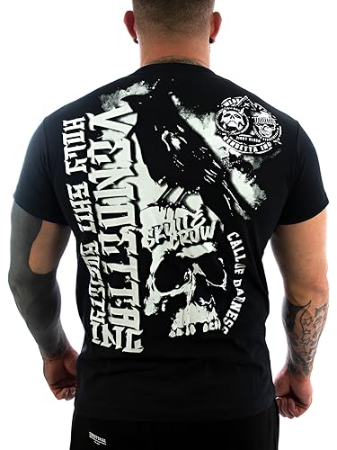 Vendetta Inc. Shirt Skull Crow schwarz 1167 Männer T Shirt Freizeit Sport (3XL) von Vendetta Inc.