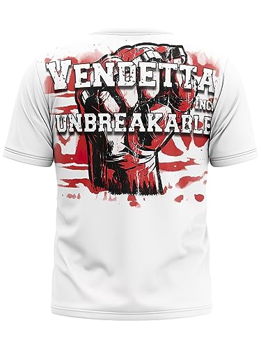 Vendetta Inc. Shirt Unbreakable 1055 weiß Herren,Männer Sport, Freizeit Tshirt (4XL) von Vendetta Inc.