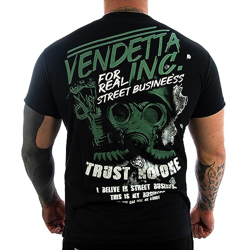 Vendetta Inc. Shirt for Real schwarz 1165 Männer T Shirt Sport, Freizeit (5XL) von Vendetta Inc.