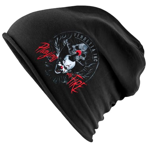 Vendetta Inc. Unisex Beanie Mütze Playing Clown schwarz 1015 von Vendetta Inc.