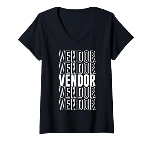 Damen Anbieter T-Shirt mit V-Ausschnitt Damen Anbieter T-Shirt mit V-Ausschnitt von Vendor Apparel