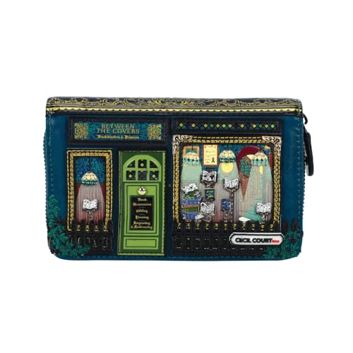 Vendula London Between the Covers Geldbörse mit Reißverschluss, mittelgroß von Vendula London