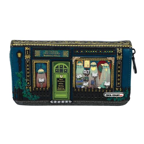 Vendula London Between the Covers Geldbörse mit großem Reißverschluss von Vendula London