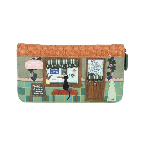 Vendula London Vendula Pie Shop große Geldbörse mit Reißverschluss von Vendula London