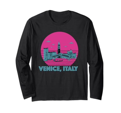 Venezia Italia Souvenir Venedig Italien Erinnerung Männer Frauen Langarmshirt von Venezia Italia Souvenir Venice Italy