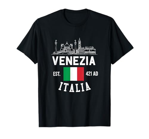 Venezia Italia Souvenir Venedig Italien Erinnerung Männer Frauen T-Shirt von Venezia Italia Souvenir Venice Italy