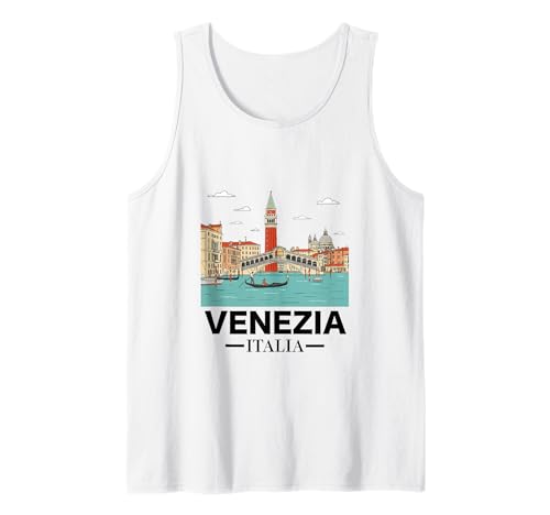 Venezia Italia Souvenir Venedig Italien Erinnerung Männer Frauen Tank Top von Venezia Italia Souvenir Venice Italy