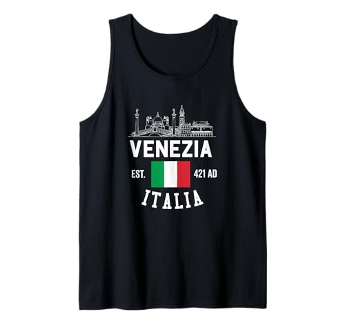 Venezia Italia Souvenir Venedig Italien Erinnerung Männer Frauen Tank Top von Venezia Italia Souvenir Venice Italy