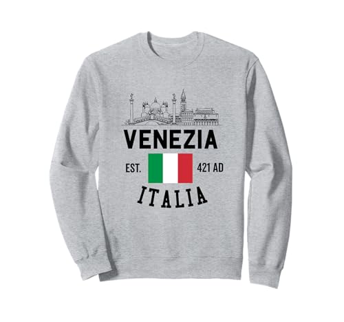 Venezia Italia Souvenir Venedig Italien Flagge Erinnerung Männer Frauen Sweatshirt von Venezia Italia Souvenir Venice Italy