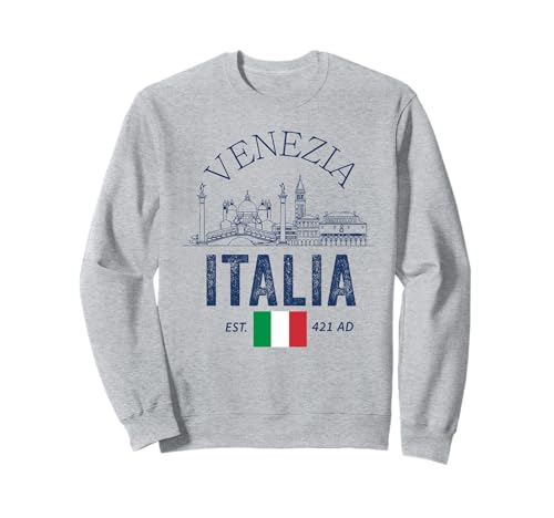 Venezia Italia Souvenir Venedig Italien Flagge Erinnerung Männer Frauen Sweatshirt von Venezia Italia Souvenir Venice Italy