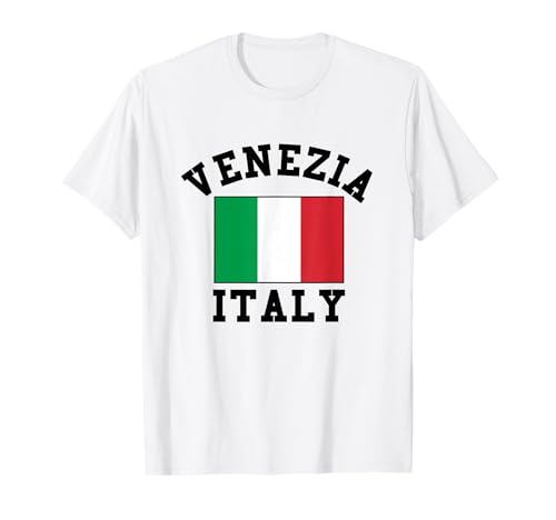 Venezia Italia Souvenir Venedig Italien Flagge Erinnerung Männer Frauen T-Shirt von Venezia Italia Souvenir Venice Italy