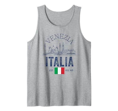 Venezia Italia Souvenir Venedig Italien Flagge Erinnerung Männer Frauen Tank Top von Venezia Italia Souvenir Venice Italy