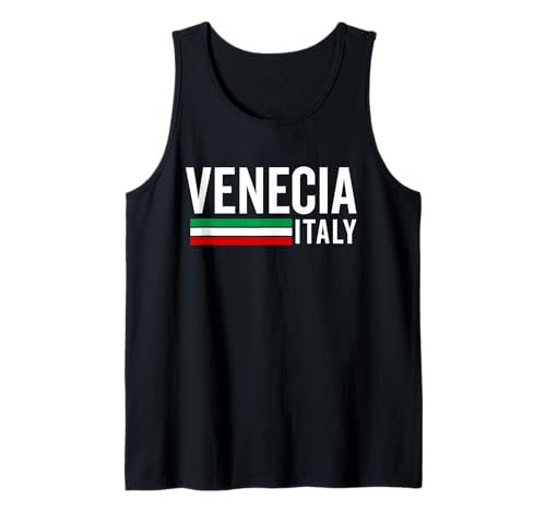 Venezia Italia Souvenir Venedig Italien Flagge Erinnerung Männer Frauen Tank Top von Venezia Italia Souvenir Venice Italy