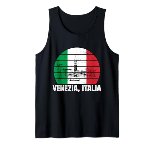 Venezia Italia Souvenir Venedig Italien Flagge Erinnerung Männer Frauen Tank Top von Venezia Italia Souvenir Venice Italy