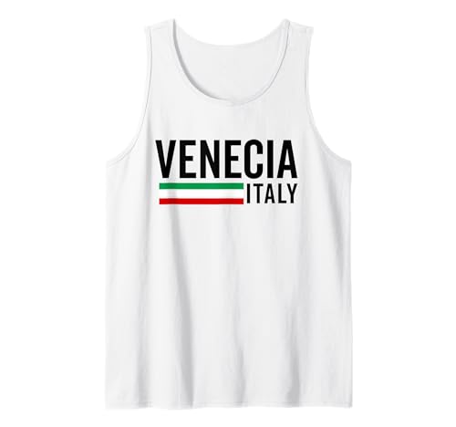 Venezia Italia Souvenir Venedig Italien Flagge Erinnerung Männer Frauen Tank Top von Venezia Italia Souvenir Venice Italy