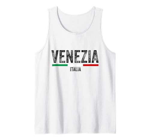 Venezia Italia Souvenir Venedig Italien Flagge Erinnerung Männer Frauen Tank Top von Venezia Italia Souvenir Venice Italy